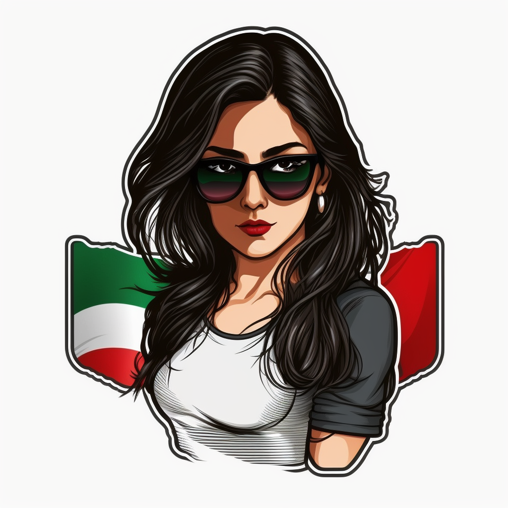 mexican flag clipart