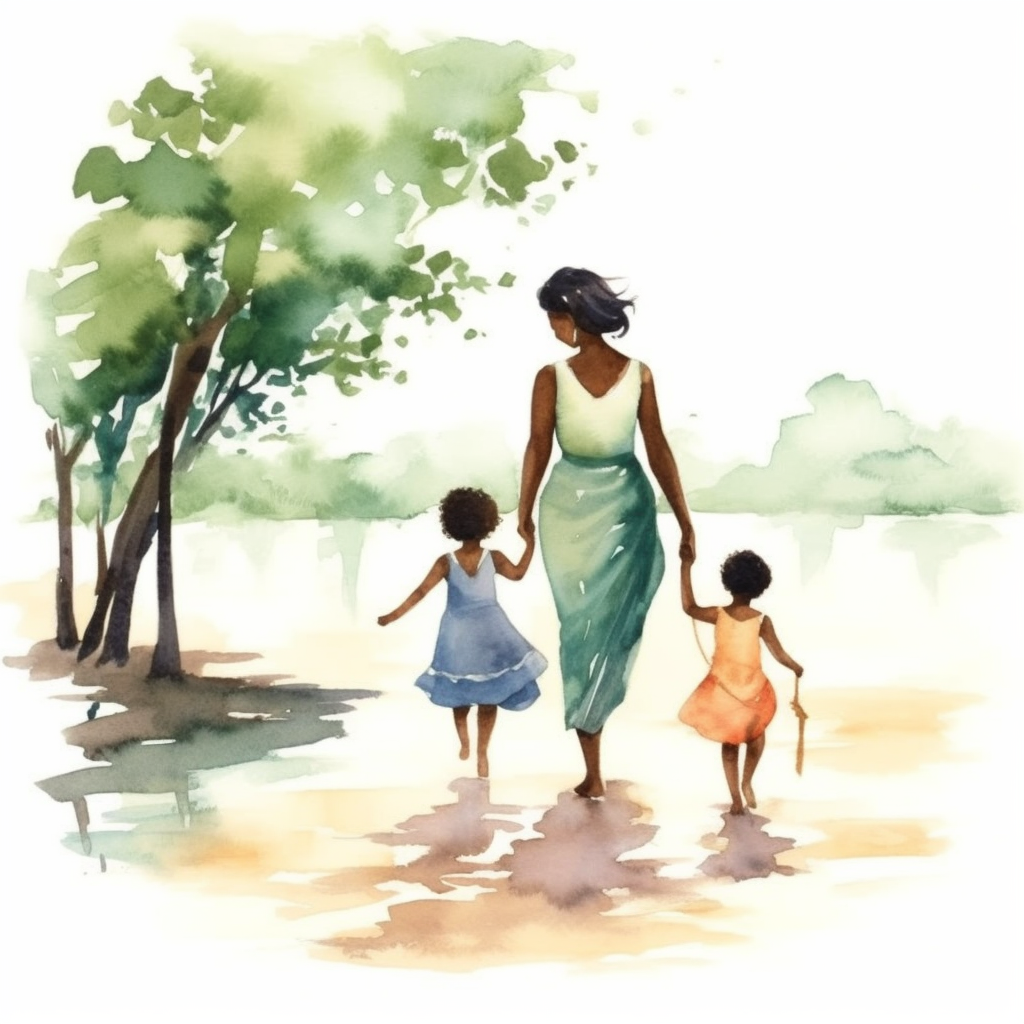 black mother cliparts