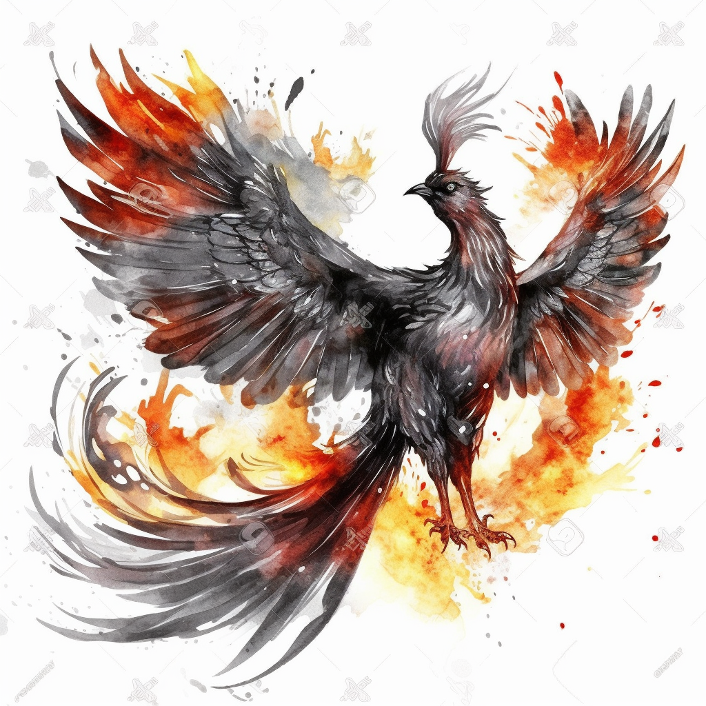 black phoenix cliparts