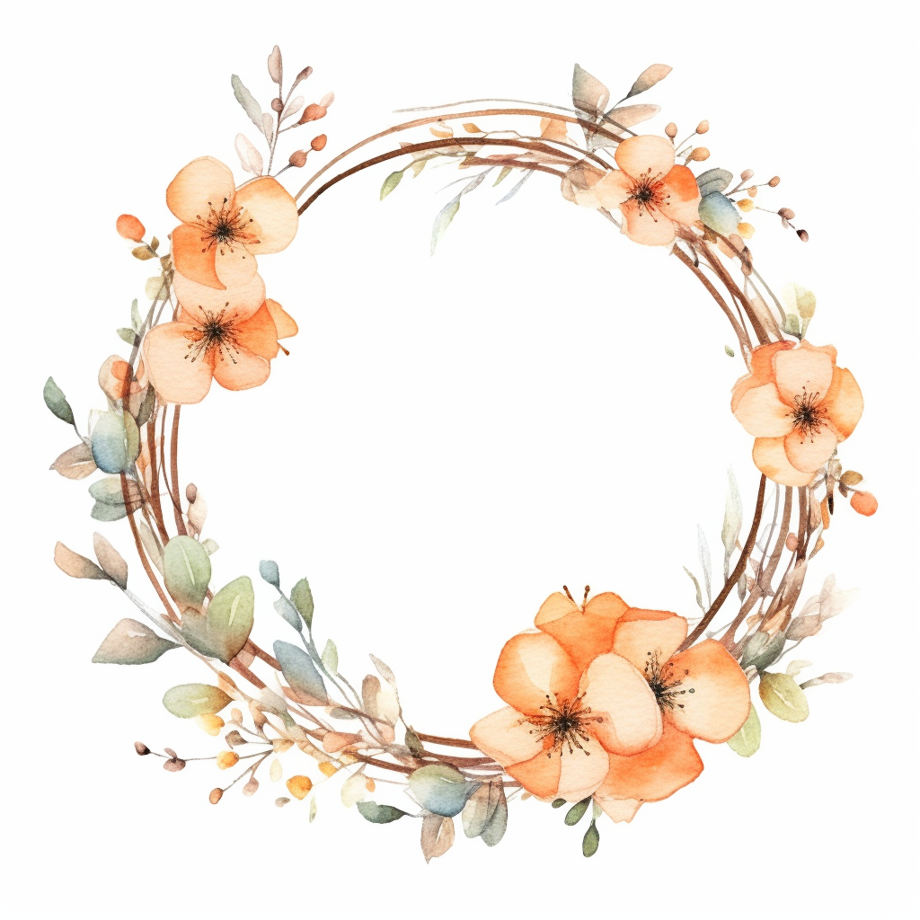 frame circle cliparts