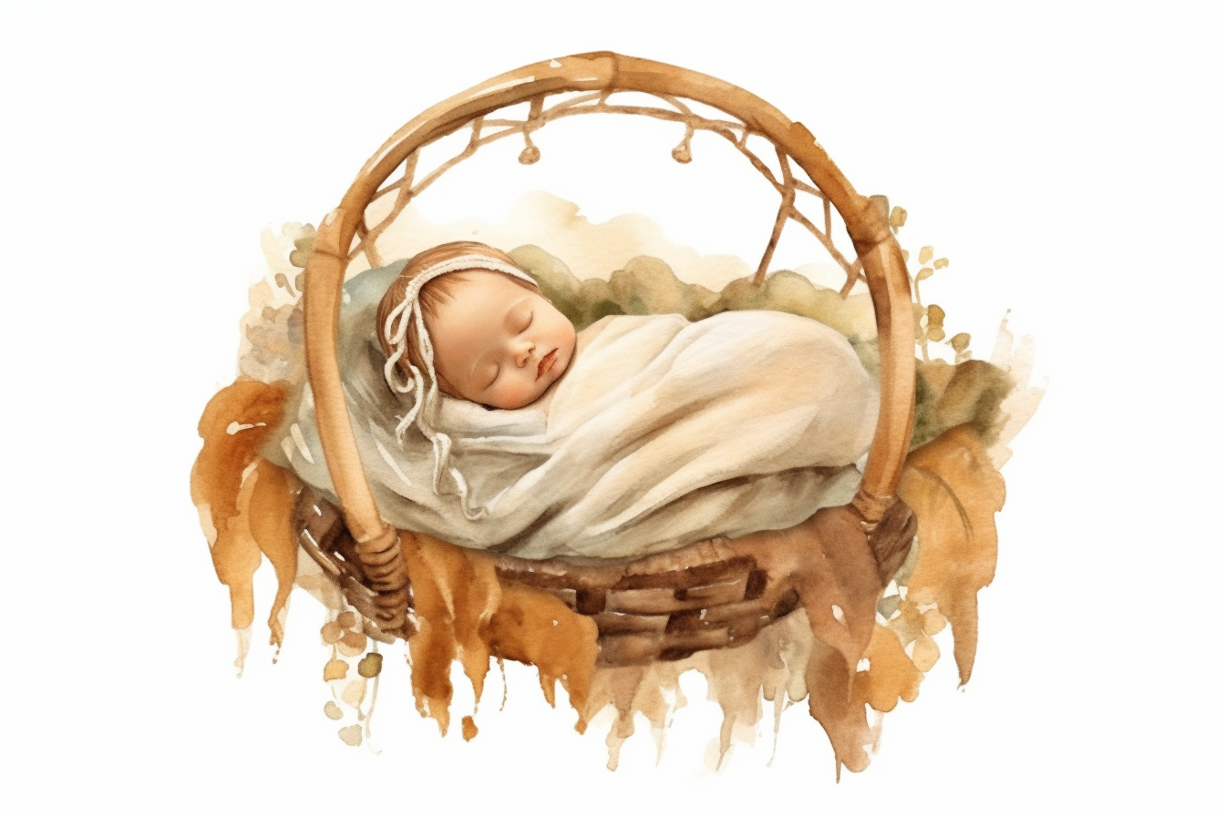 cliparts sleeping newborn