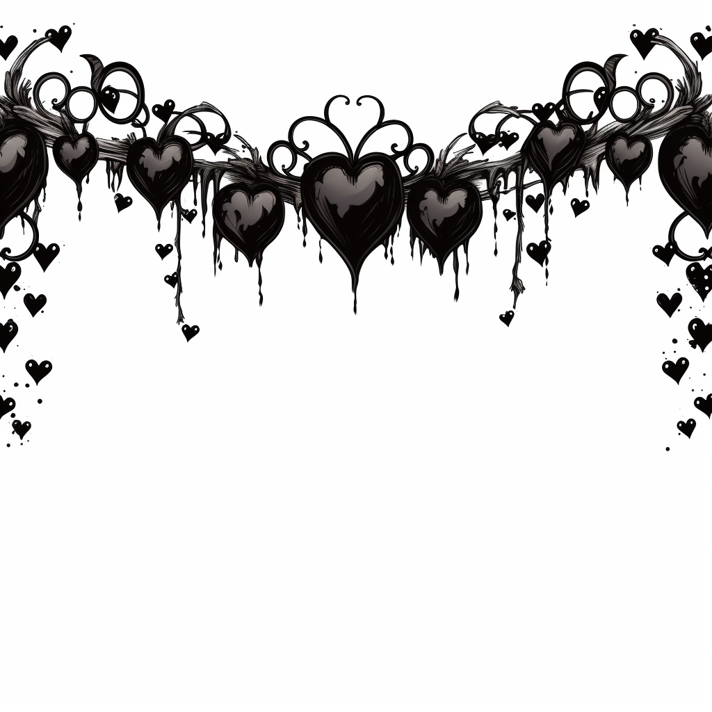 black heart clipart