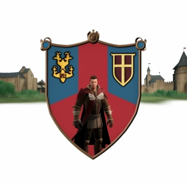 TV News Station Logo, clipart, colonial, medieval