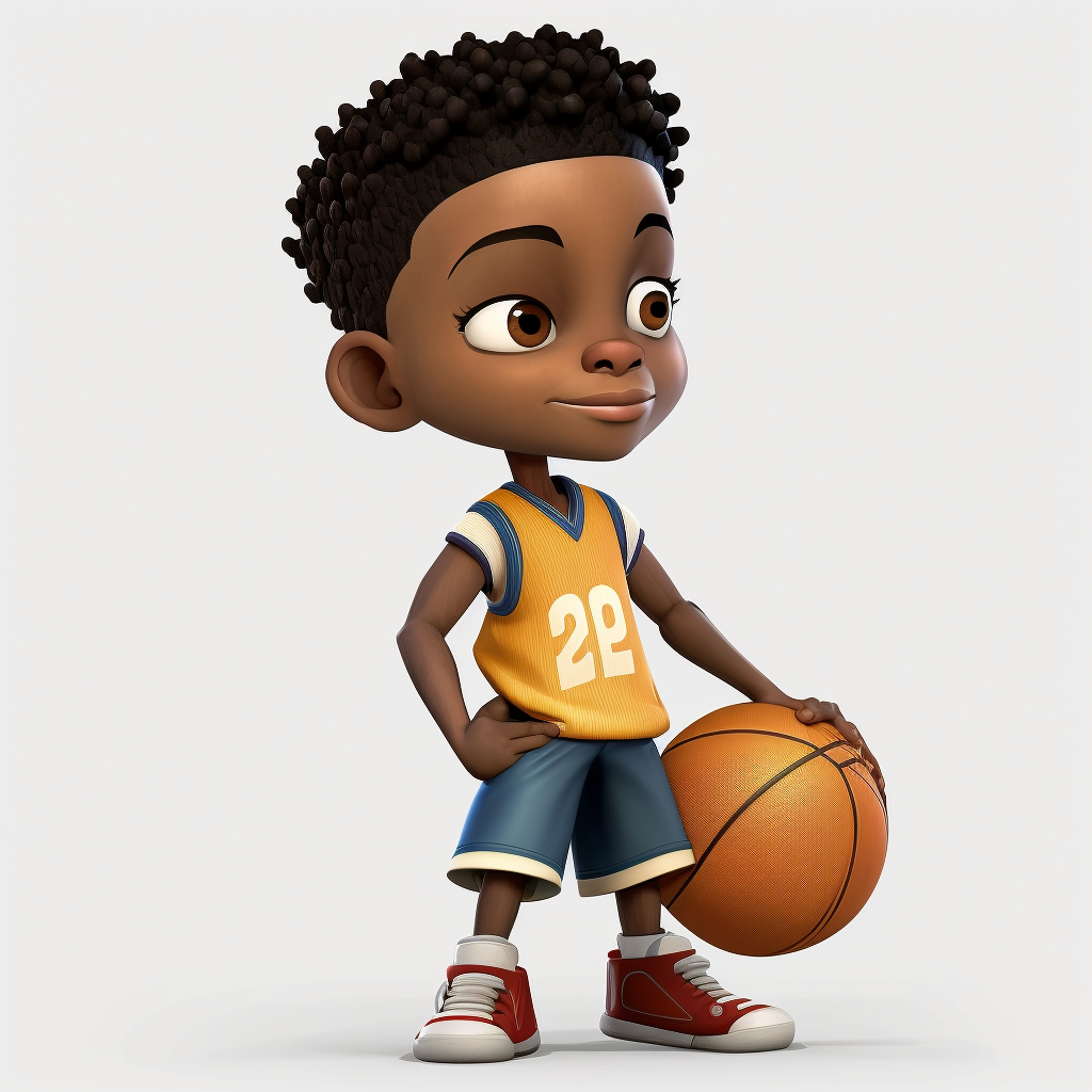 boy cliparts basketball
