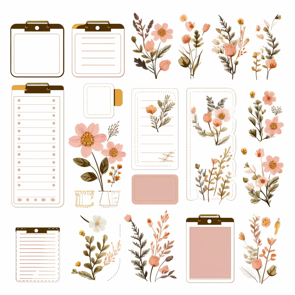 notepad cliparts