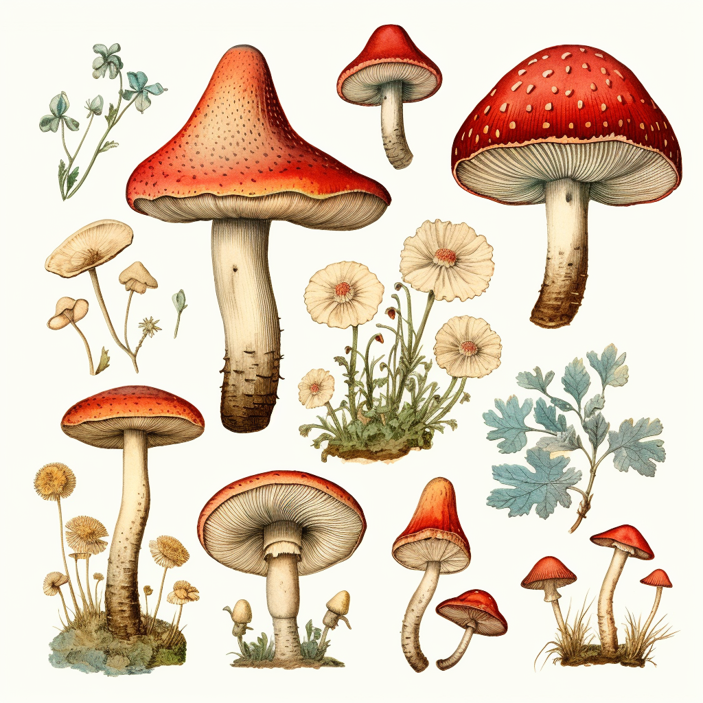 fungi cliparts