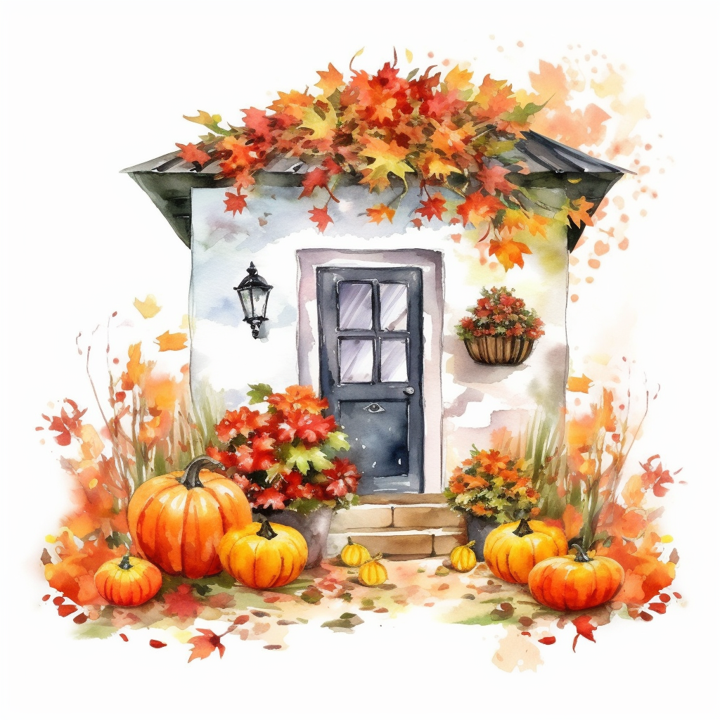 fall decoration cliparts