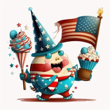 give me ideas for fourth of july clipart