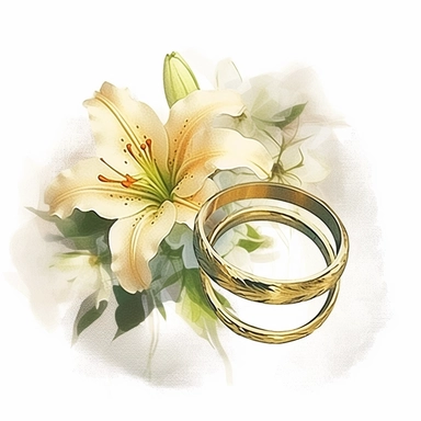gold wedding rings clipart flower, in the style of digital airbrushing, uhd image, enchanting watercolors, photo, ceramic, ivory, captivating realism, gold engraving wedding rings, free clipart, in the style of realistic watercolor paintings, flower and nature motifs, uhd image, photo, light white and gold, digital airbrushing, two gold wedding rings on white background with colourful flowers, in the style of digital airbrushing, arts & crafts, goosepunk, high quality, saurabh jethani, ivory, cl