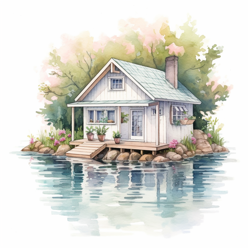 lakeside cliparts