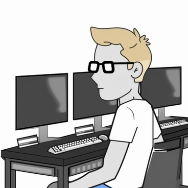system administrator computers with monitors clipart 4k