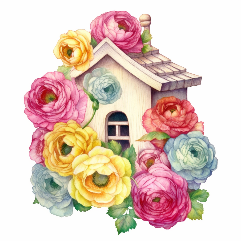 birdhouse cliparts
