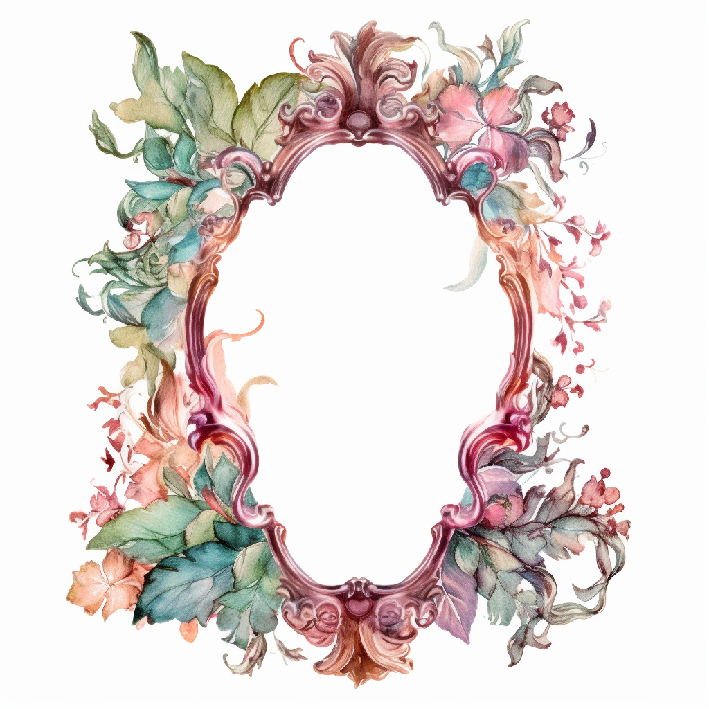baroque frame cliparts