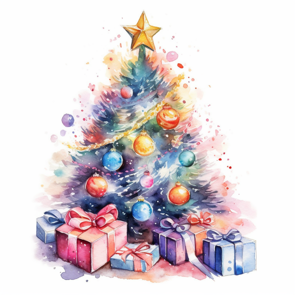 christmas glitter cliparts