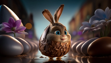 easter eggs gently sink into liquid chocolate, chocolate bar, chocolate eggs, photo clipart, background, delicious, studio photographic light, many intricate details, harmonious composition, volumetric lighting, professional luxury food photographer, photographic lighting + f2. 8 80mm lens, lots of intricate details, canon, sharp focus, ureal photo realism, hyper-realism