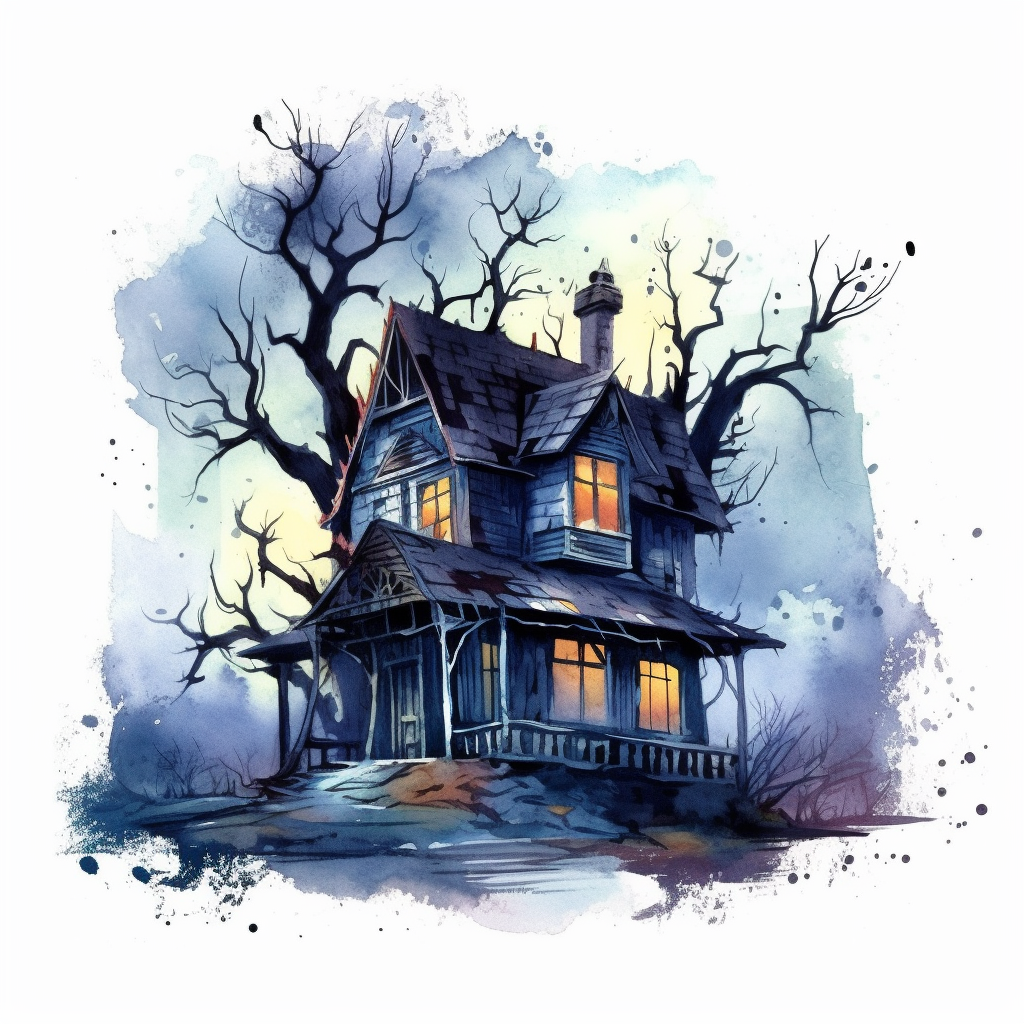 haunted tree cliparts