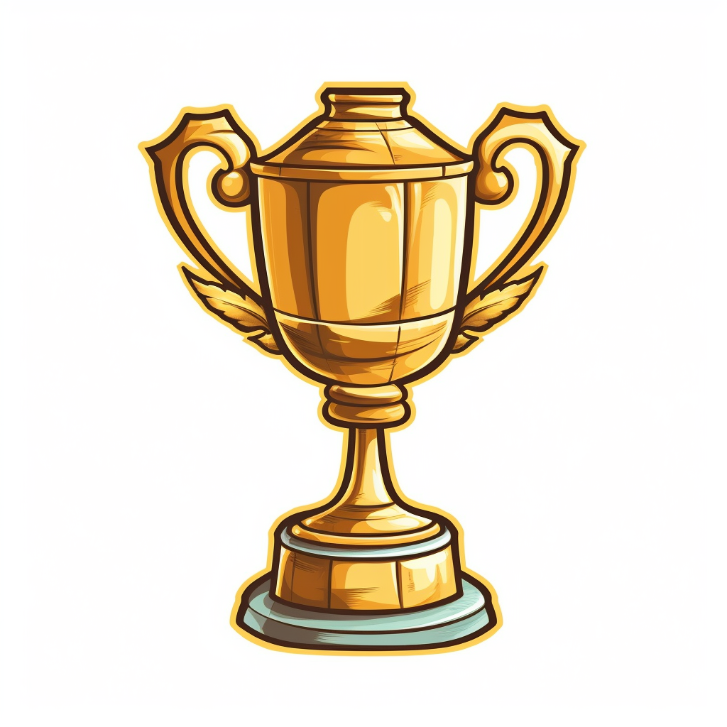 cartoon trophy cliparts