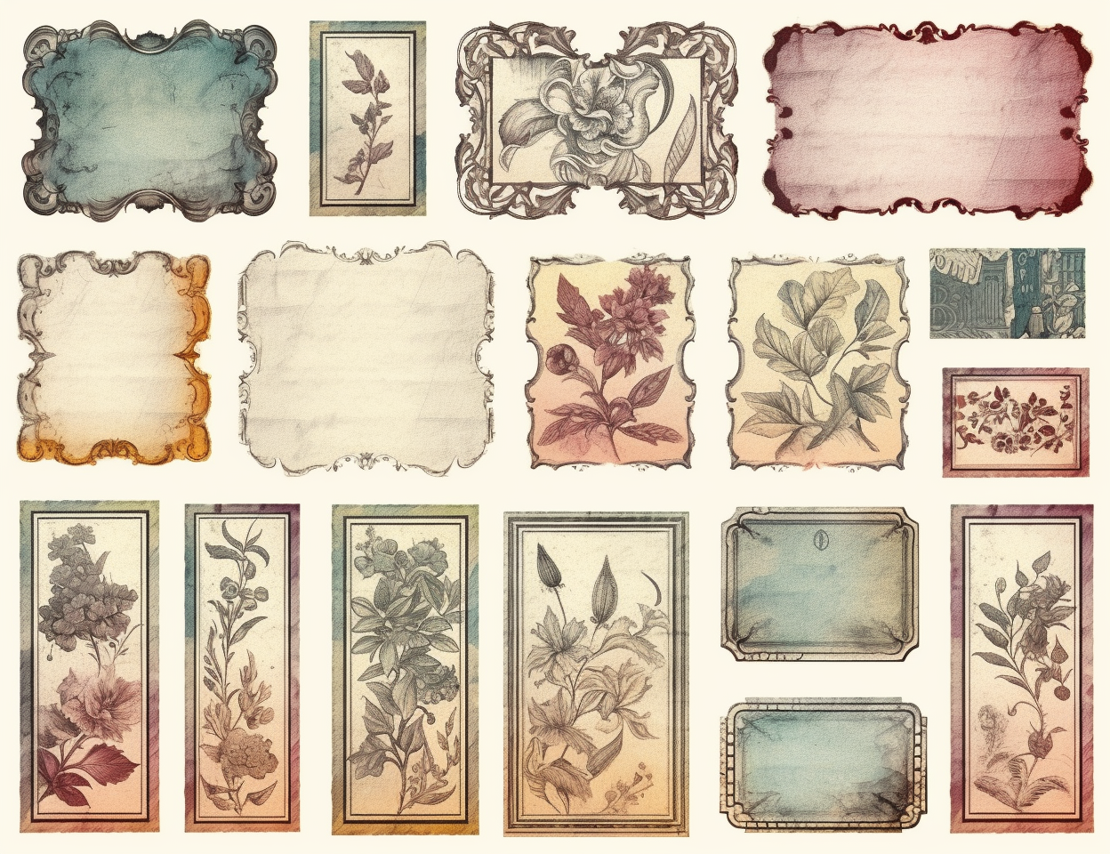 blank paper cliparts
