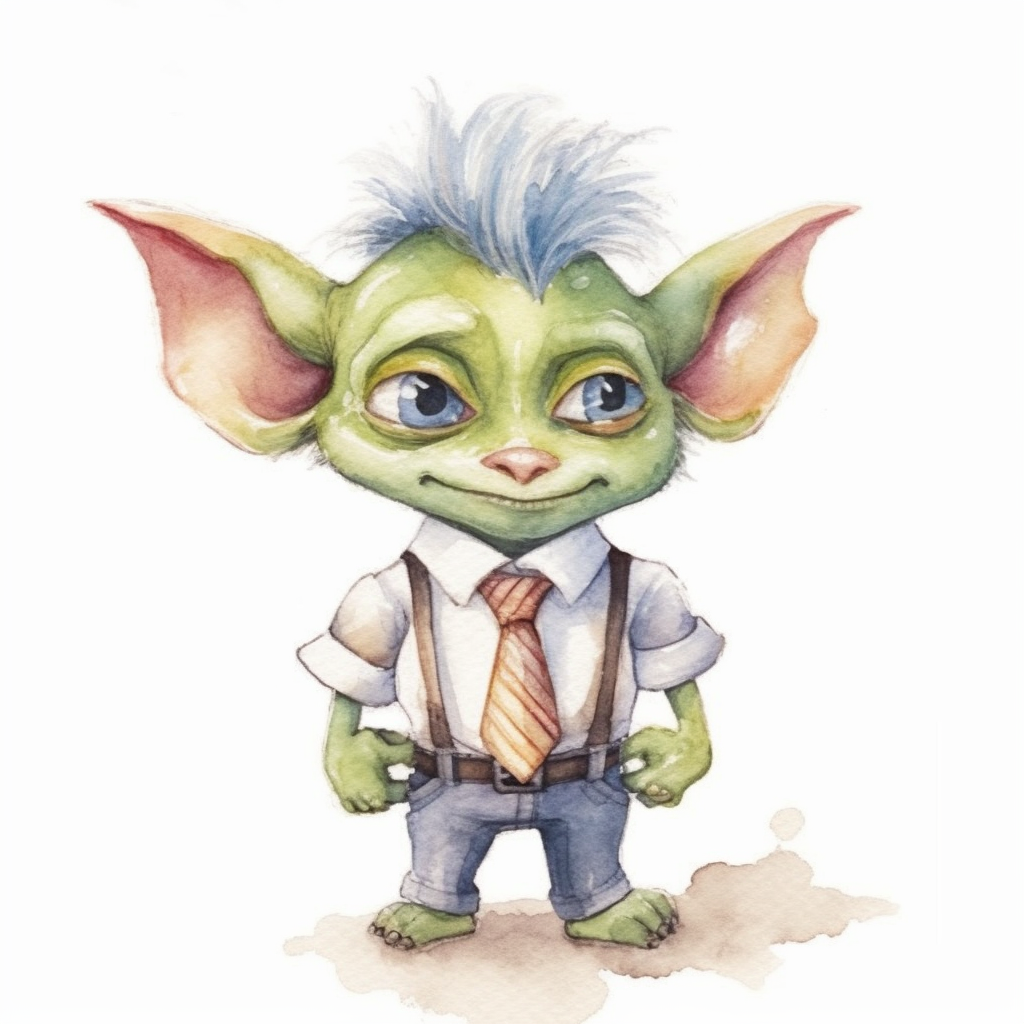 cute goblin cliparts