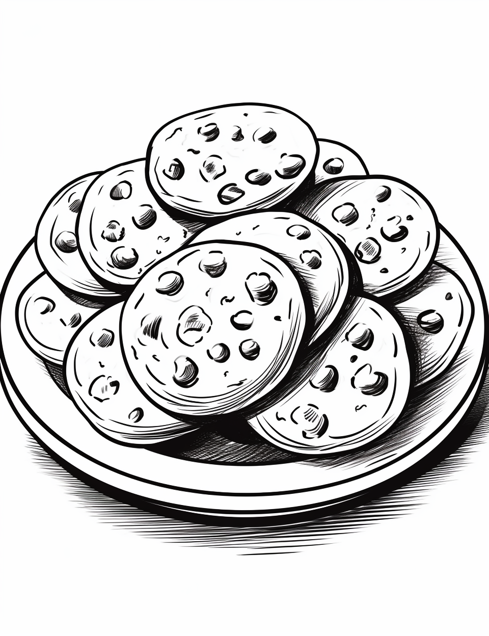 cute plate cliparts