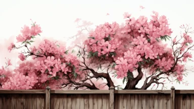 a watercolor floral wooden fence clipart photo-realistic, ultra sharp, ultra sharp focus, ultra detailed focus, simplicity, higher coherence, minimalism, ultra detailed, hyper realistic details, beautiful, modern, OC rendered, 32k uhd , insane details, intricate details, Photoshoot, Depth of Field, captured with Phase One XF IQ4 camera , 200 Mega Pixel lens,