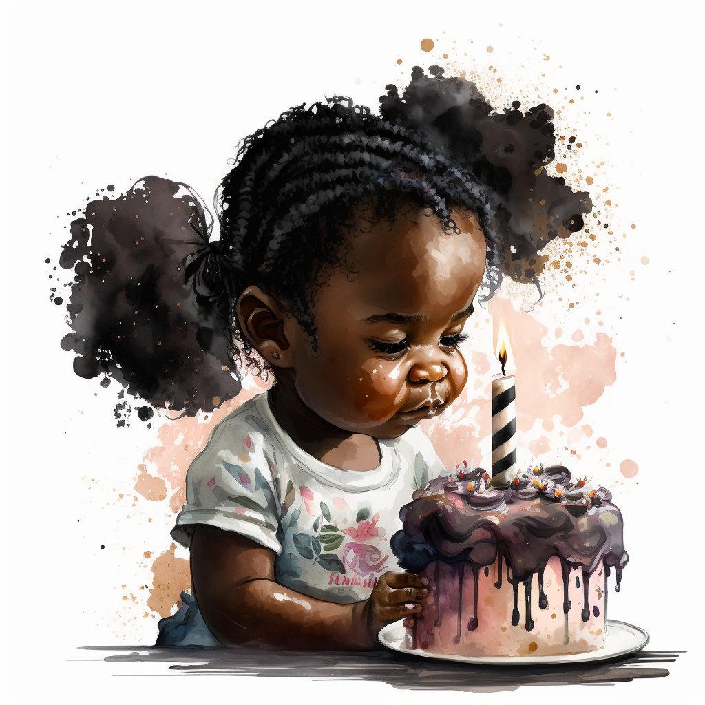 first birthday cliparts