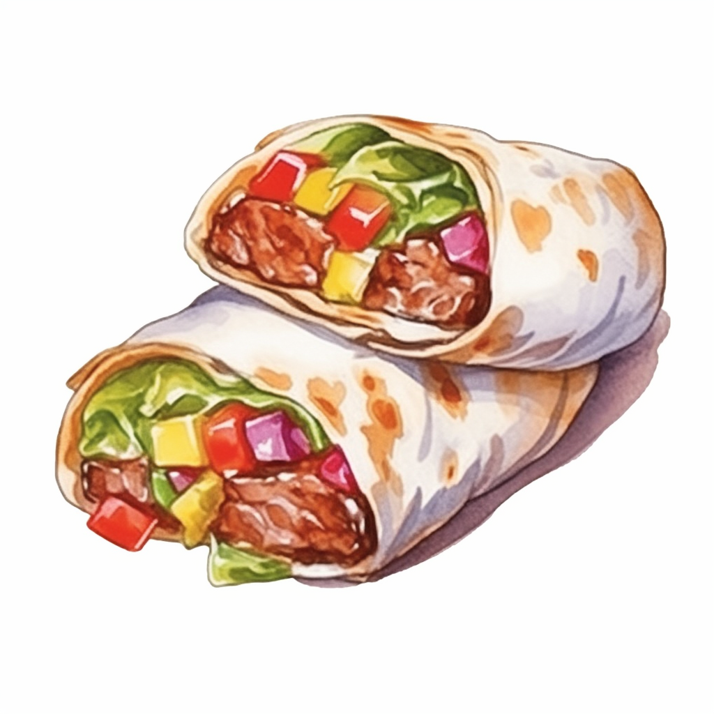 burrito cliparts