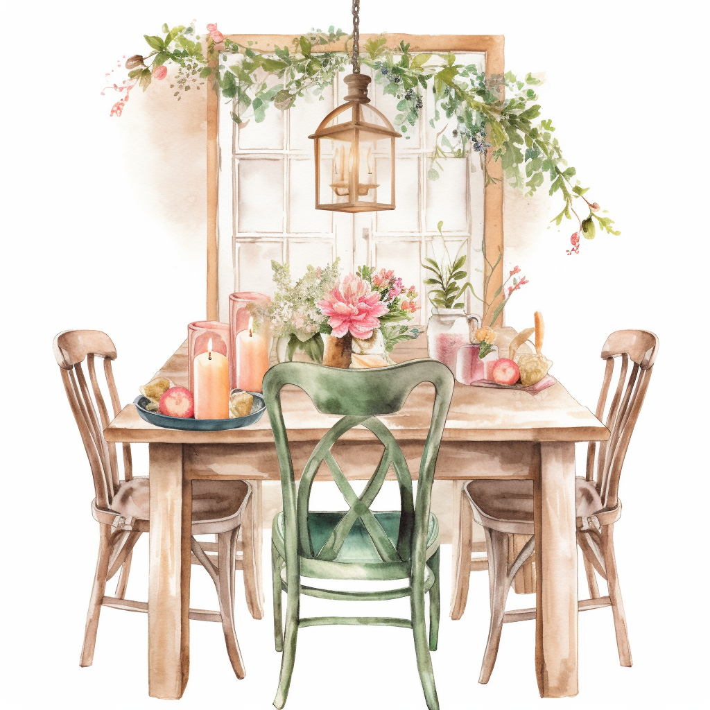 dining room cliparts