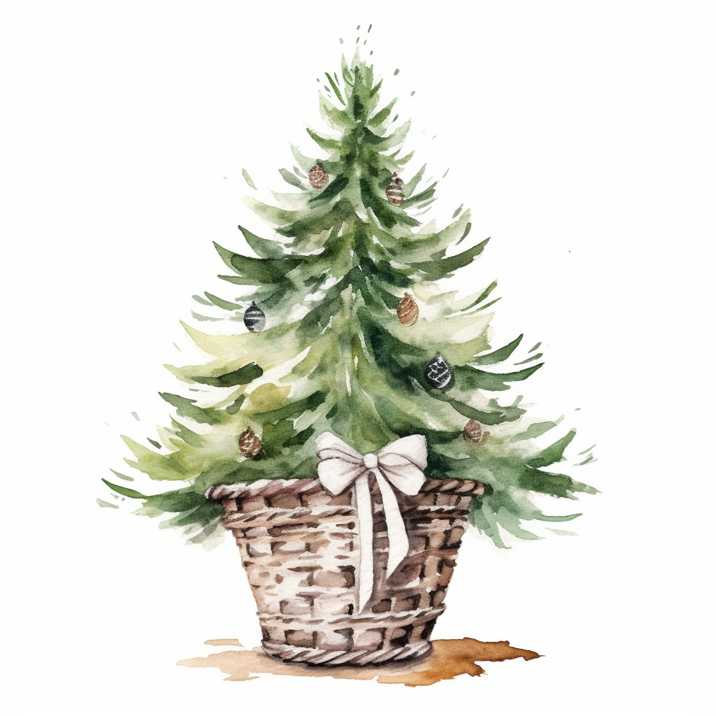 christmas decorating cliparts