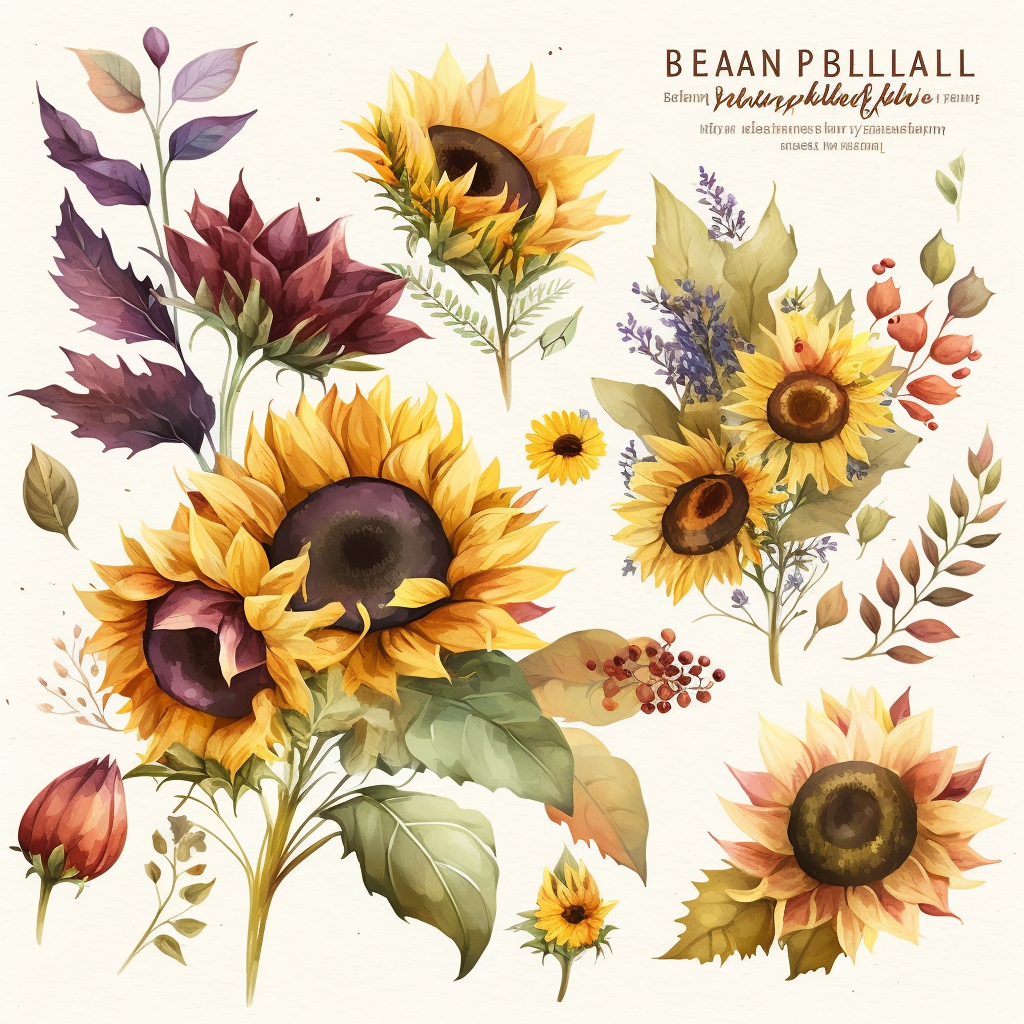 fall berries cliparts