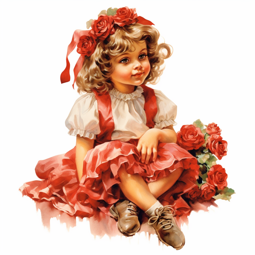 little red cliparts