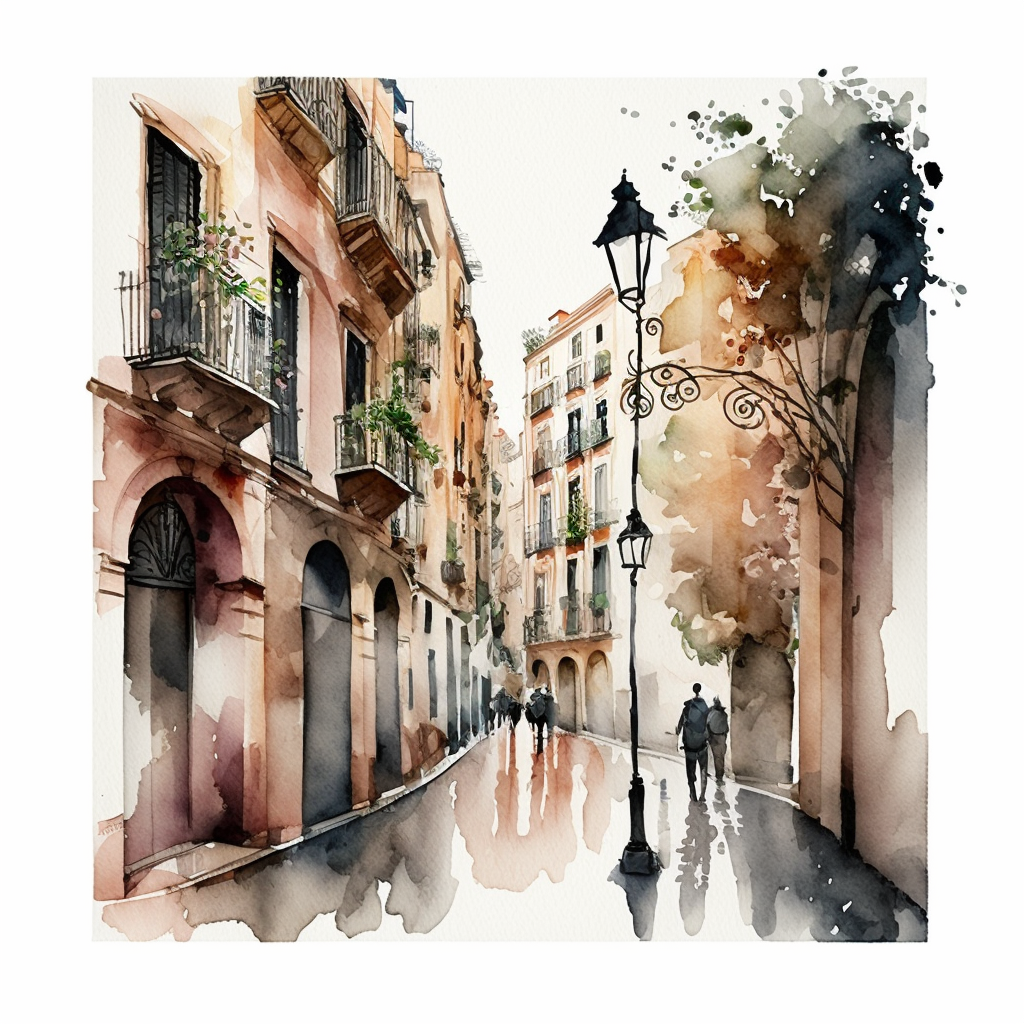 barcelona cliparts