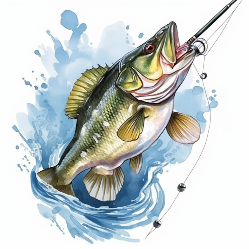 fishing rod clipart