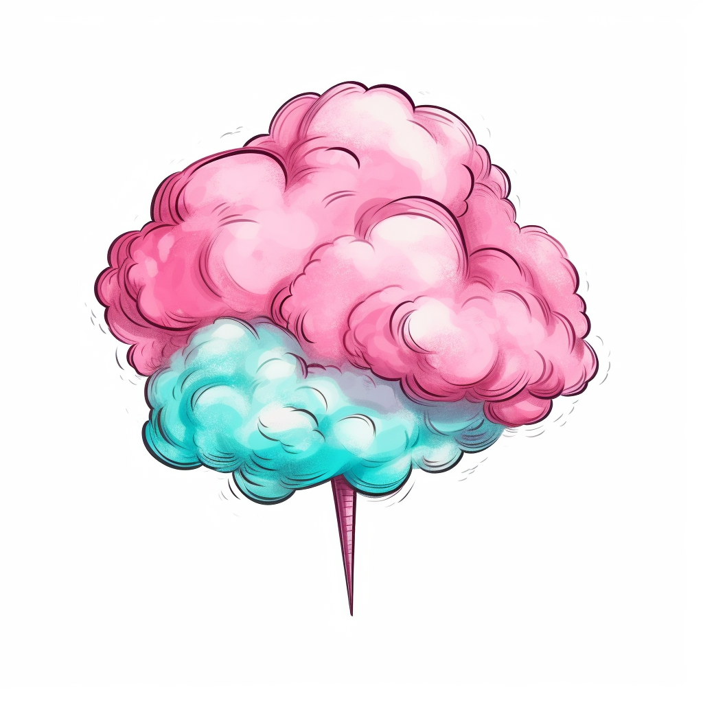 cotton candy clip art