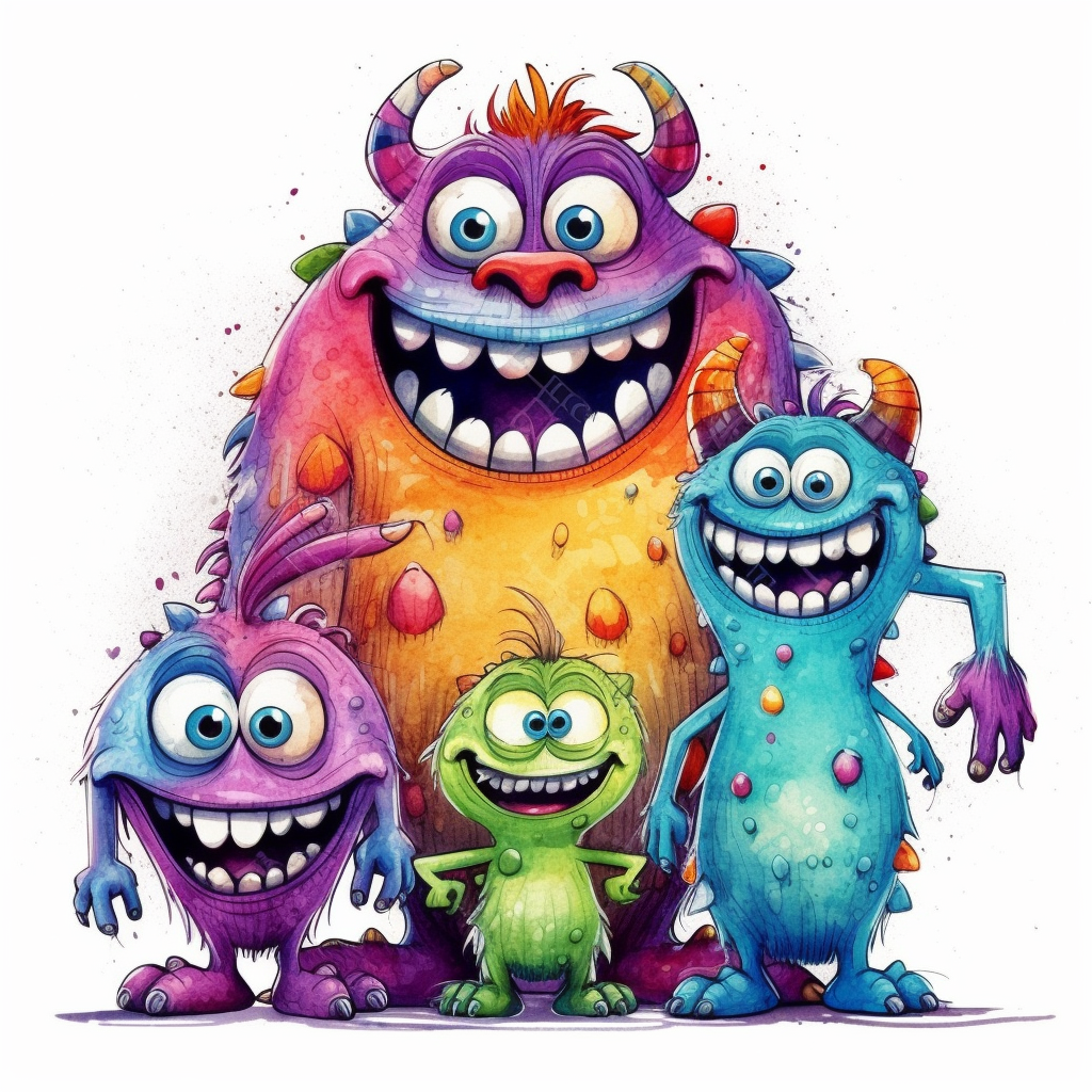cartoon family cliparts