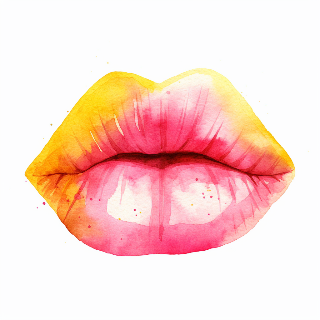 kisses clipart