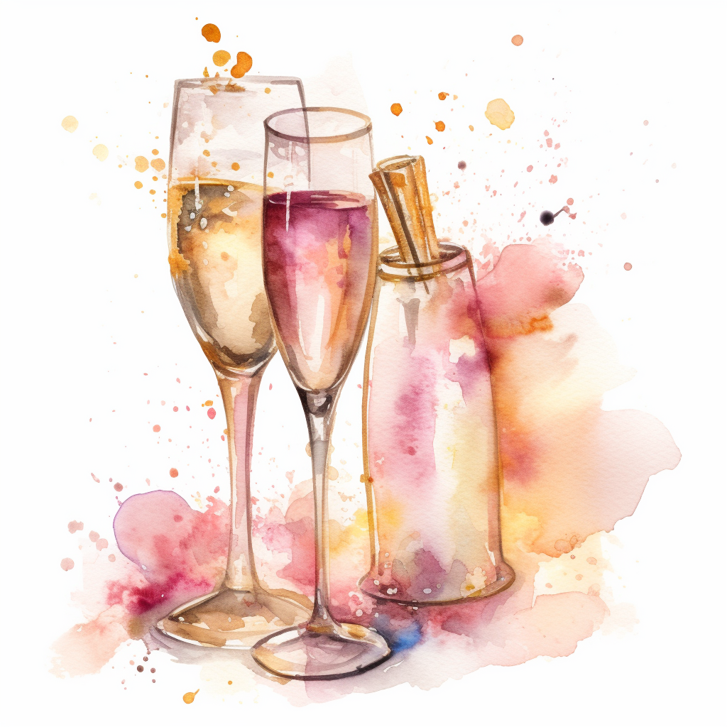 champagne cliparts