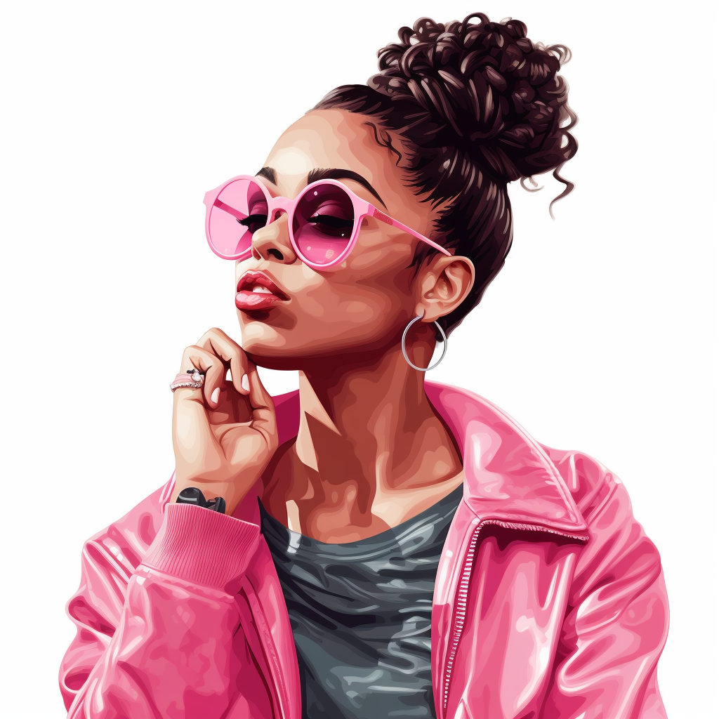 hair bun cliparts