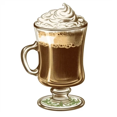 irish coffee clip art