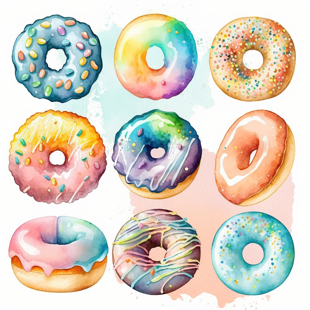 doughnuts cliparts