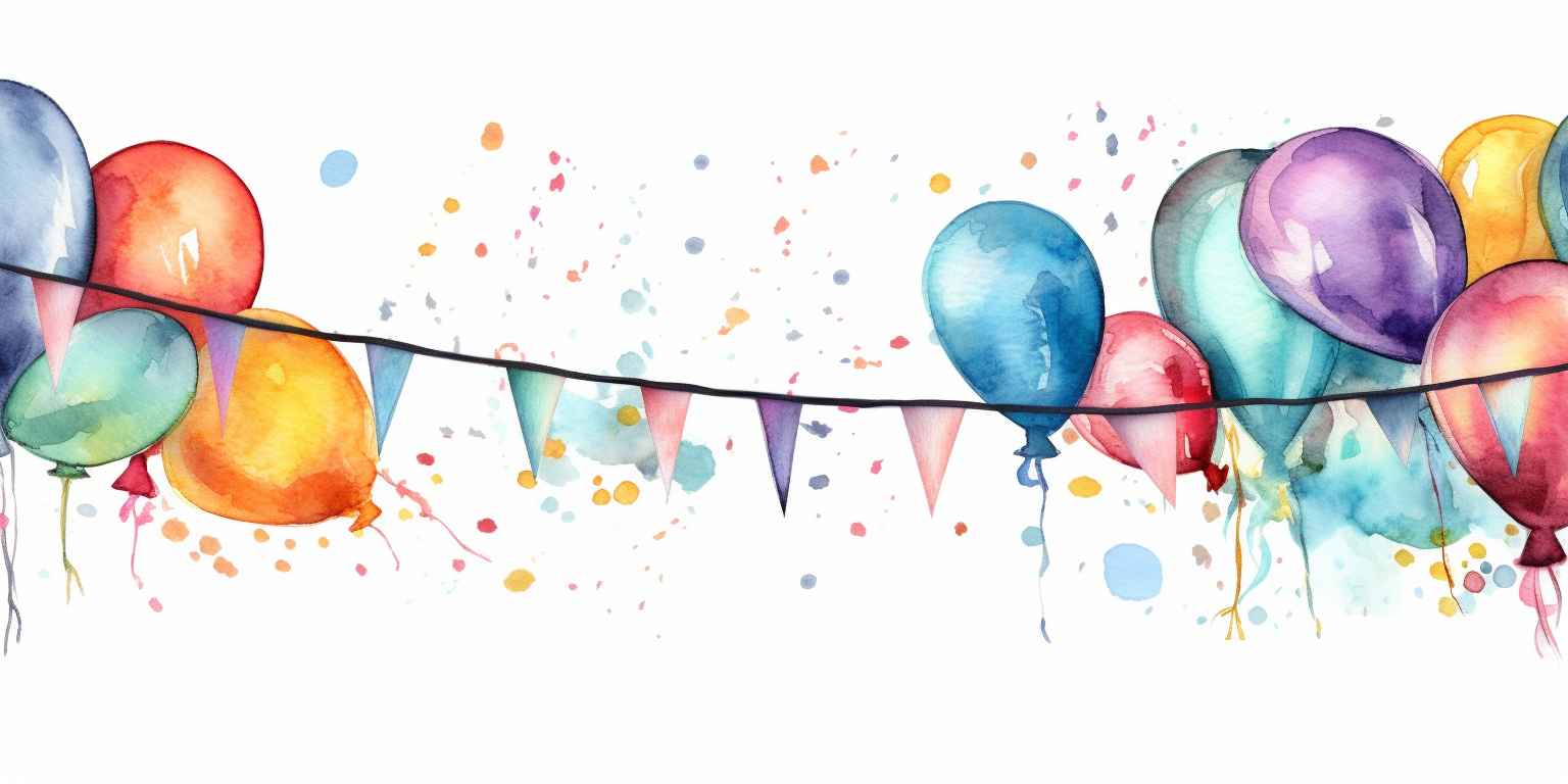 birthday banners cliparts