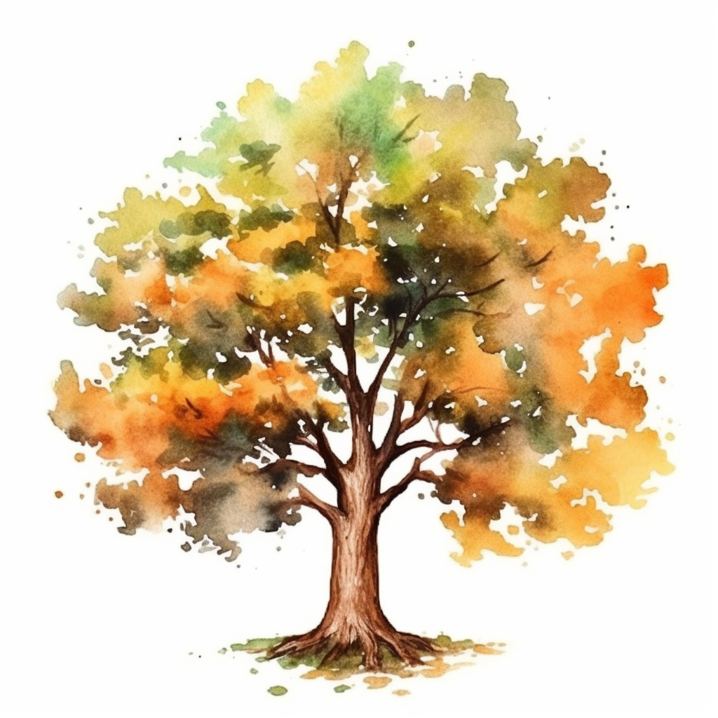 oak tree clipart