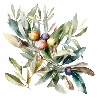 watercolor style olive tree branches and leaves bouquet clipart png transparent white background one object truly timeless elegance premium luxury ornate photo realistic honestly reality aesthetic consistent quality unique exquisite iridescence individuality array of colors rich treasured throughout the ages refinement symbolizing luxury glamour allure wonders of the nature mother of pearl luminous quality light in a myriad of enchanting colors royal jewelry delicate shimmer pearlescent effect p