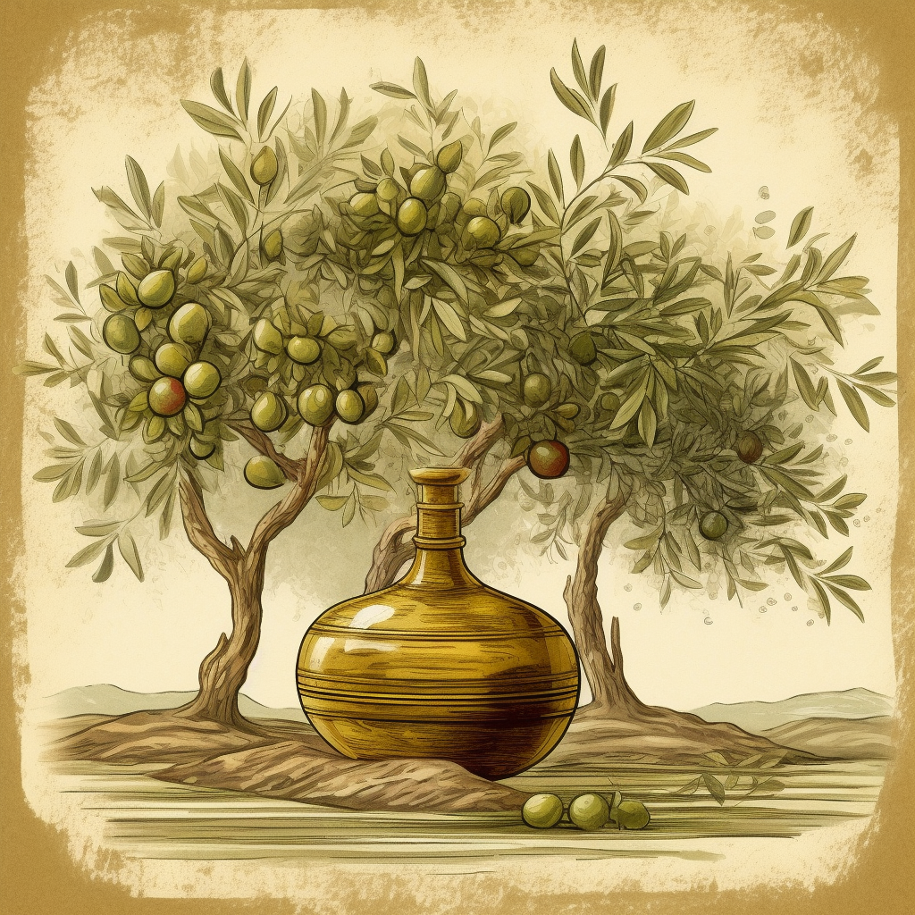 olive tree clipart