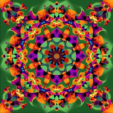 a kaleidoscope of bright colors in an exotic style shapes within clipart no fonts no words no letters
