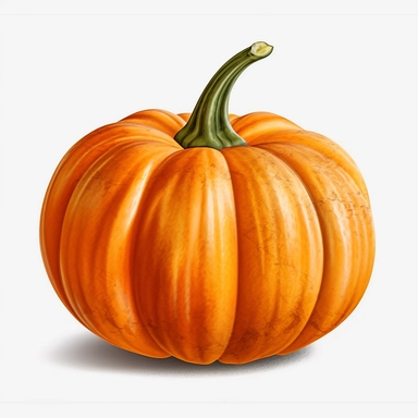 Pumpkin round shape clipart,White backgroun - @Royeldesk Digital Agency (fast)