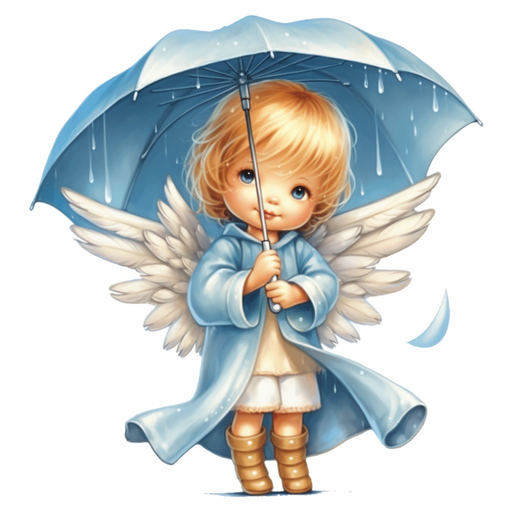 adorable angel cliparts