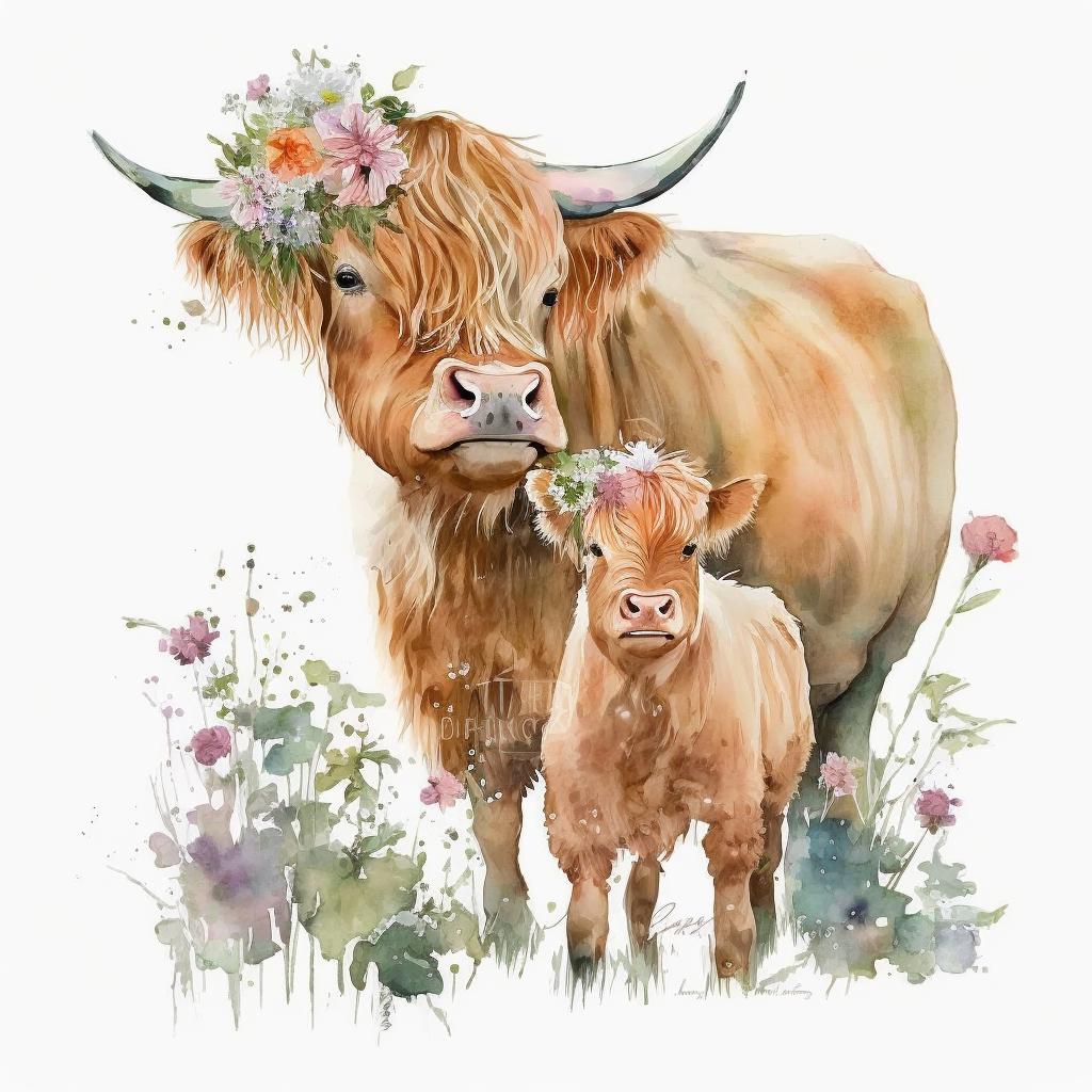 cow animal cliparts