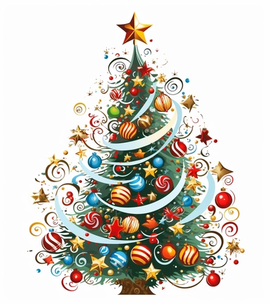 a christmas clip art free download 4 royalty free clipart, in the style of eye-catching, glorious, gond art