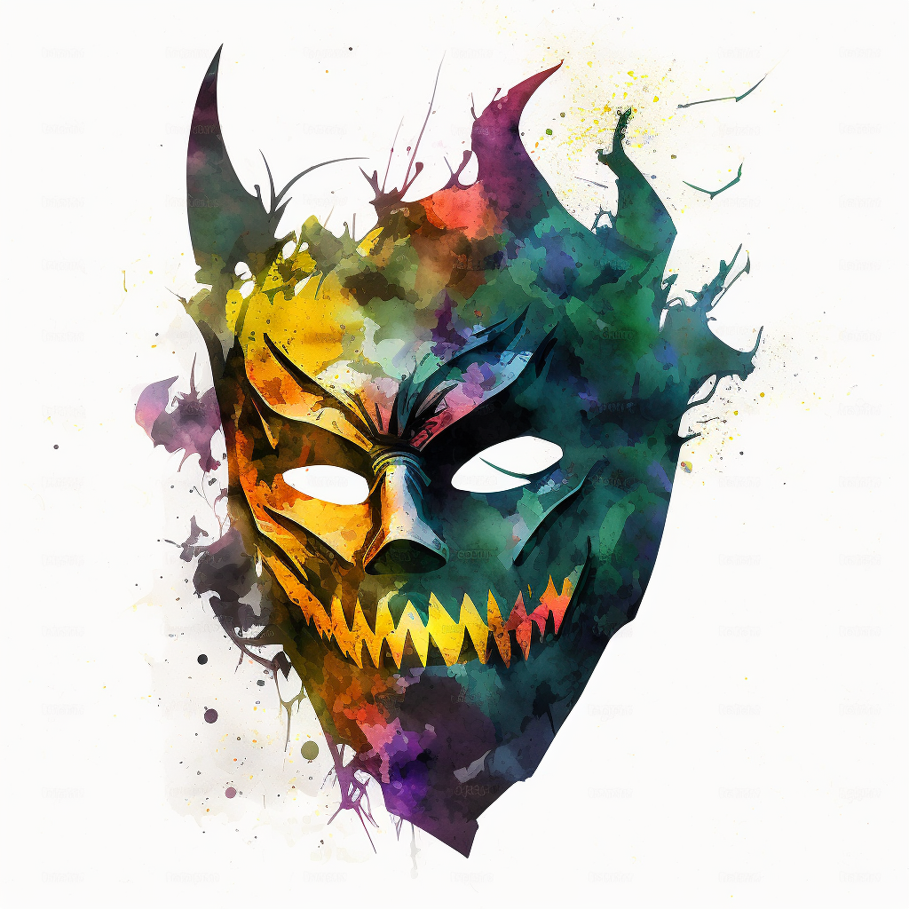 halloween mask cliparts